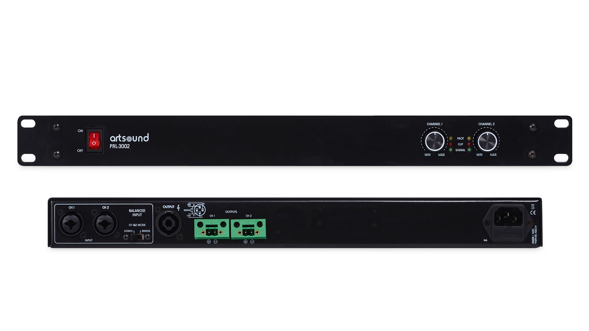 Artsound PRL-3002 2-Kanal PA-Verstärker