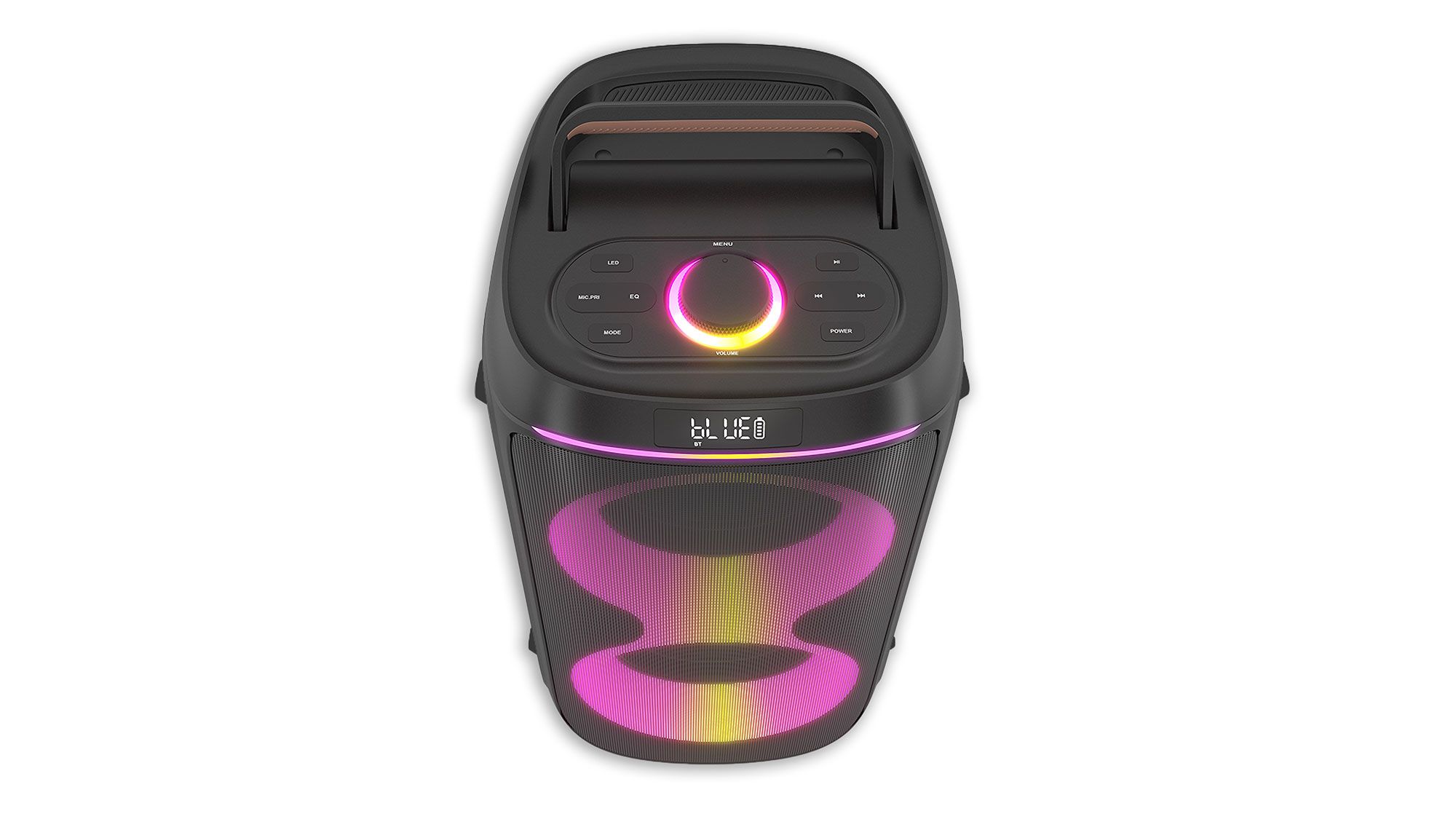 ArtSound PWR08 Bluetooth-Partylautsprecher oben