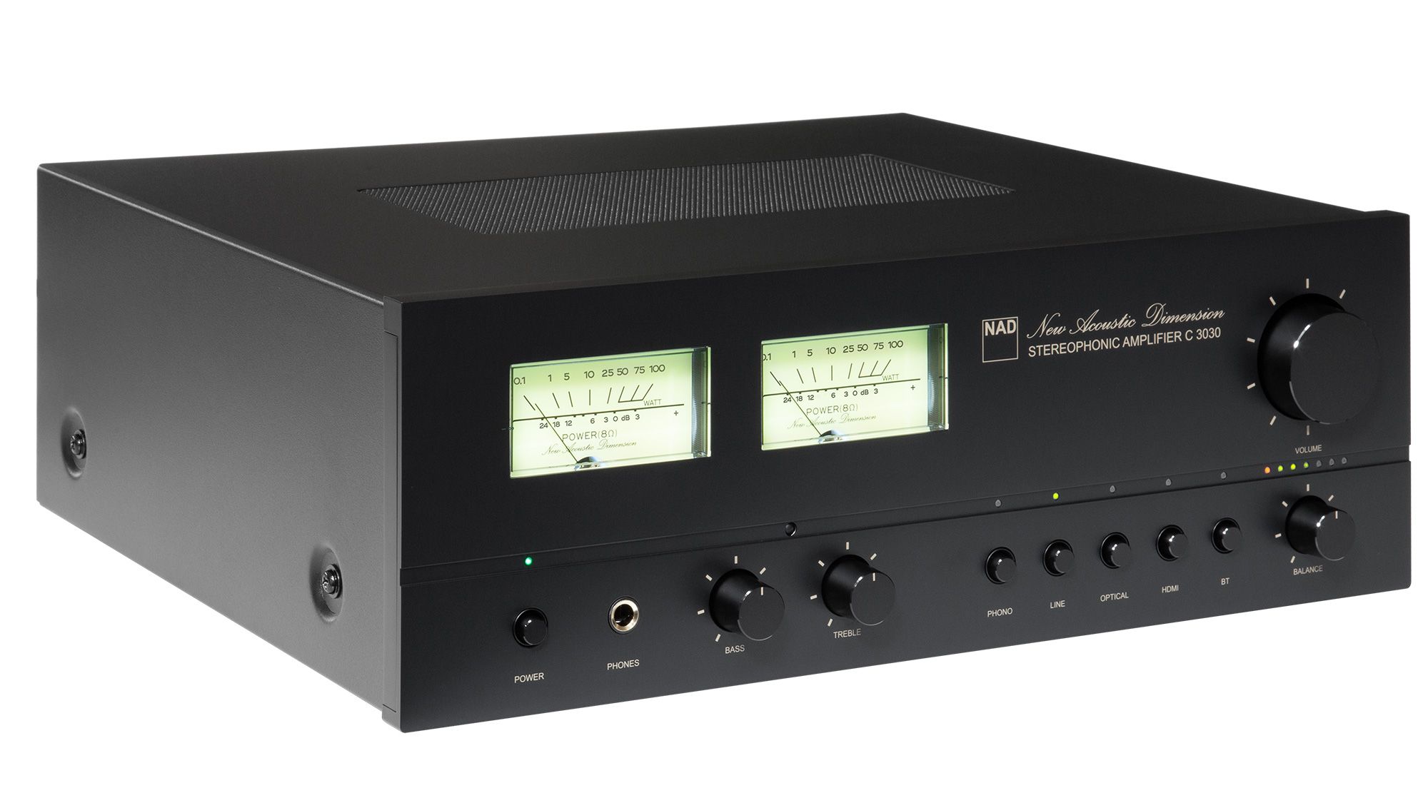 NAD C 3030 Verstärker Schrägansicht