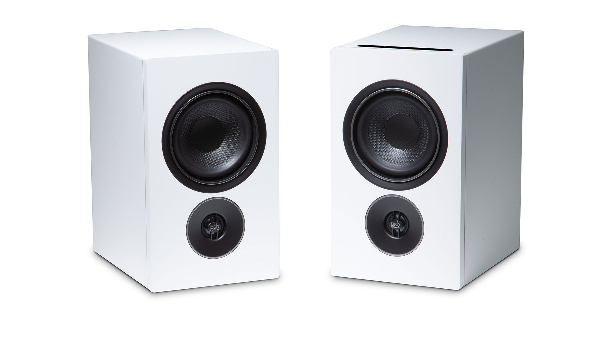 PSB Speakers iQ1 Weiß ohne Abdeckungen