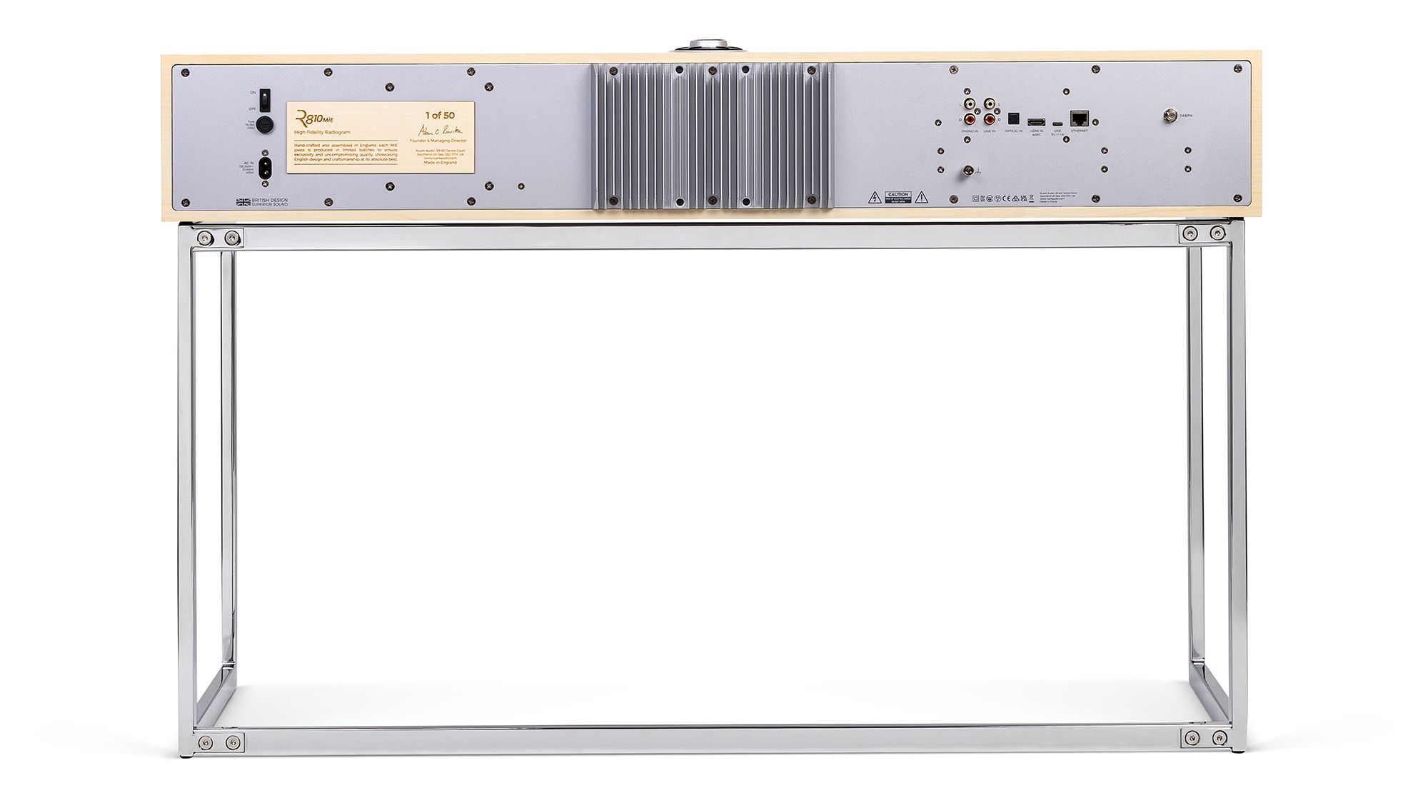 Ruark R810 MiE Rückseite