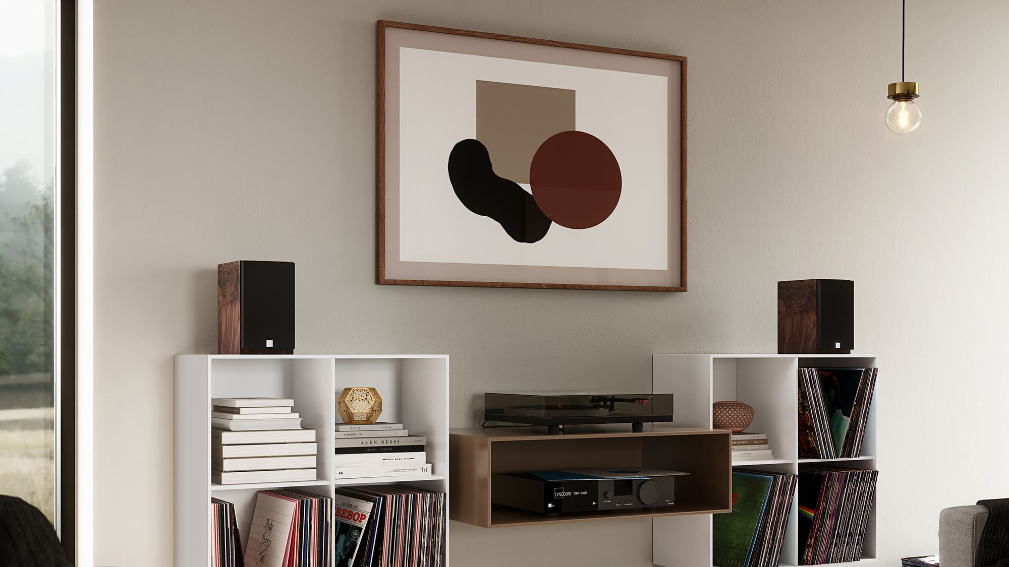 DALI MENUET SE Special Edition Wurzelholz Hochglanz