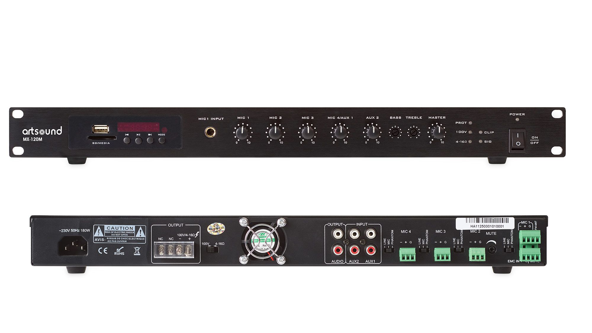 Artsound MX-120M Mischverstärker