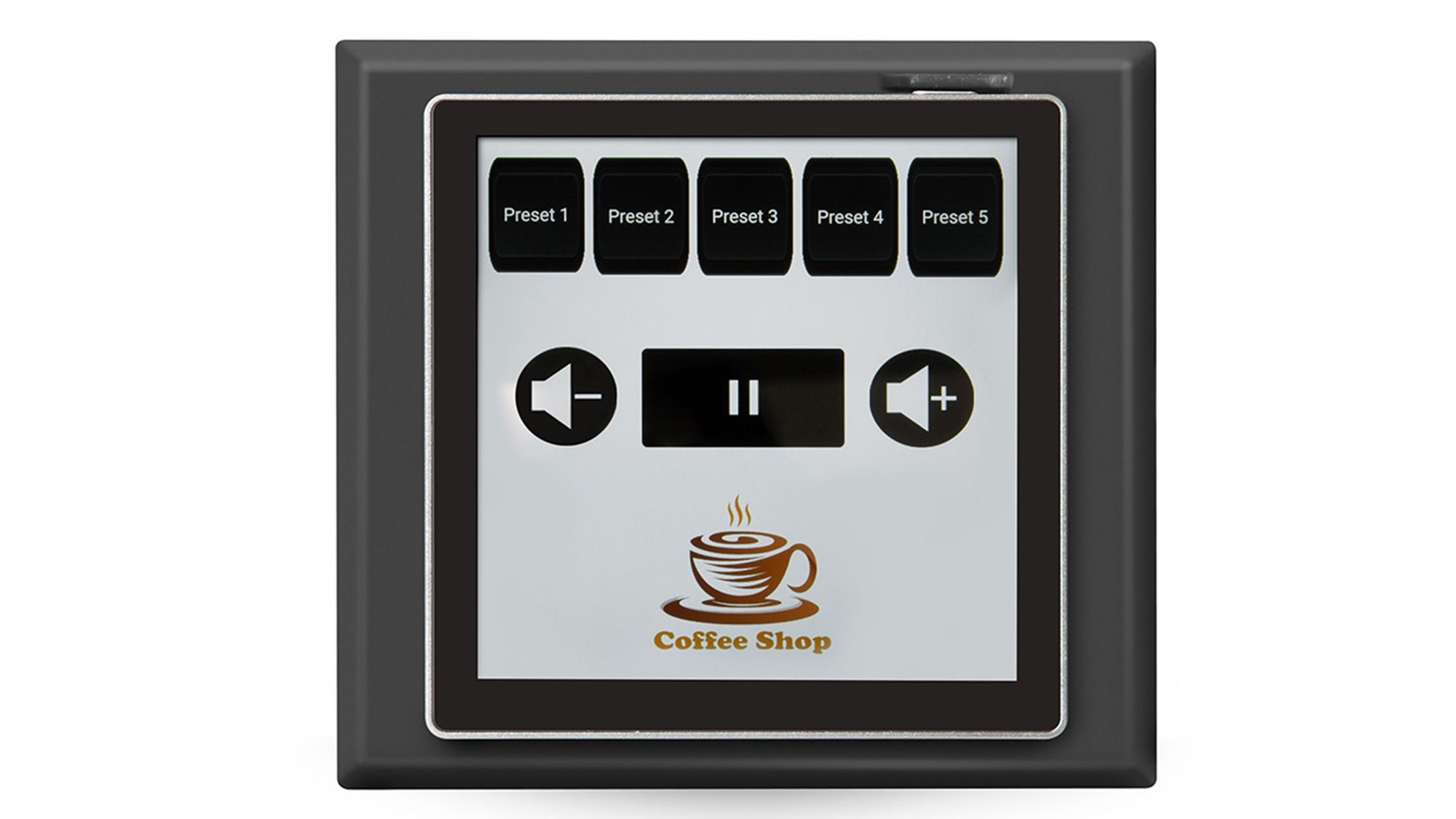 Bluesound Professional CP200 mit Wandhalterung