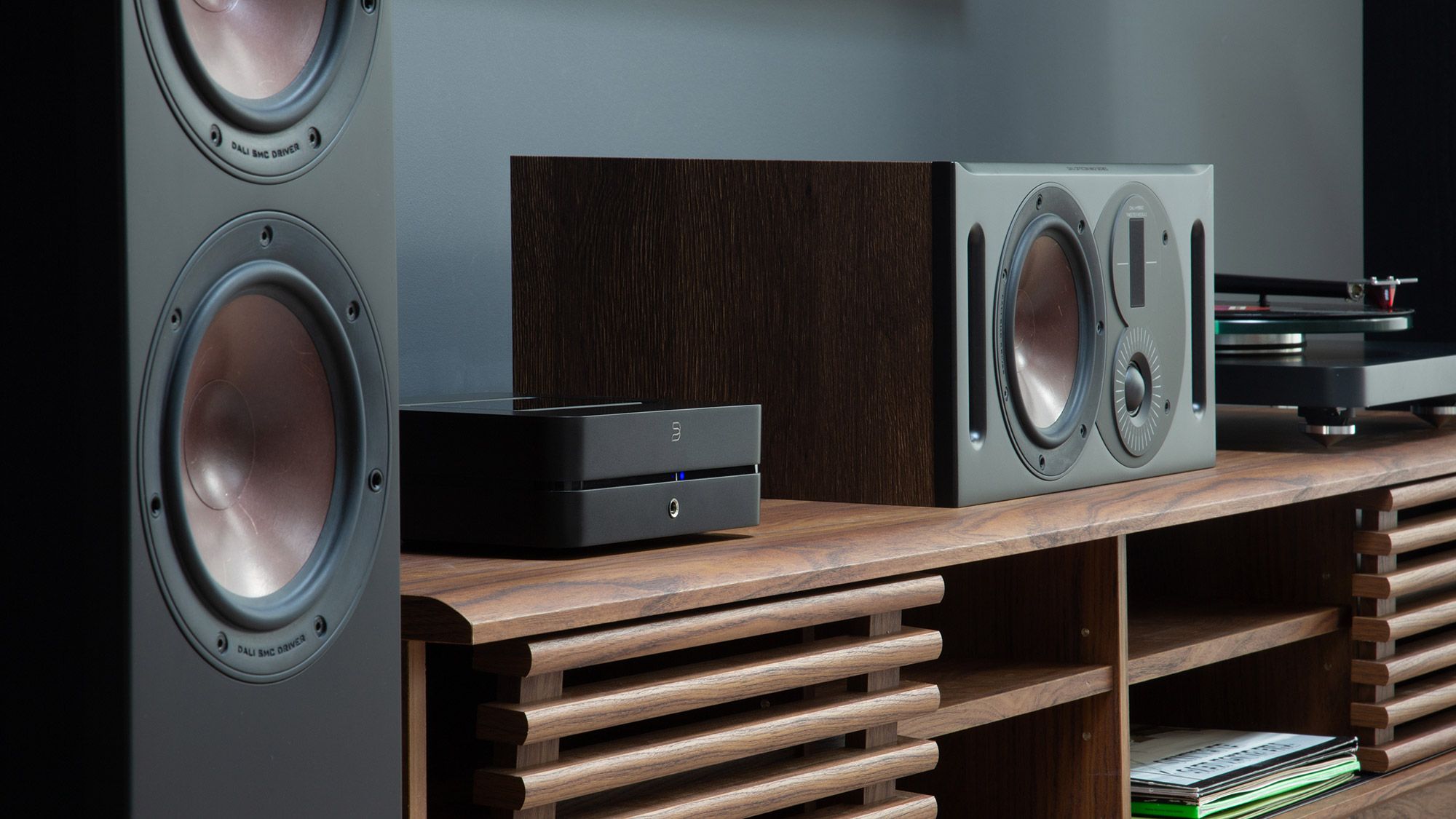 Bluesound Powernode (N331) mit DALI Lautsprechern