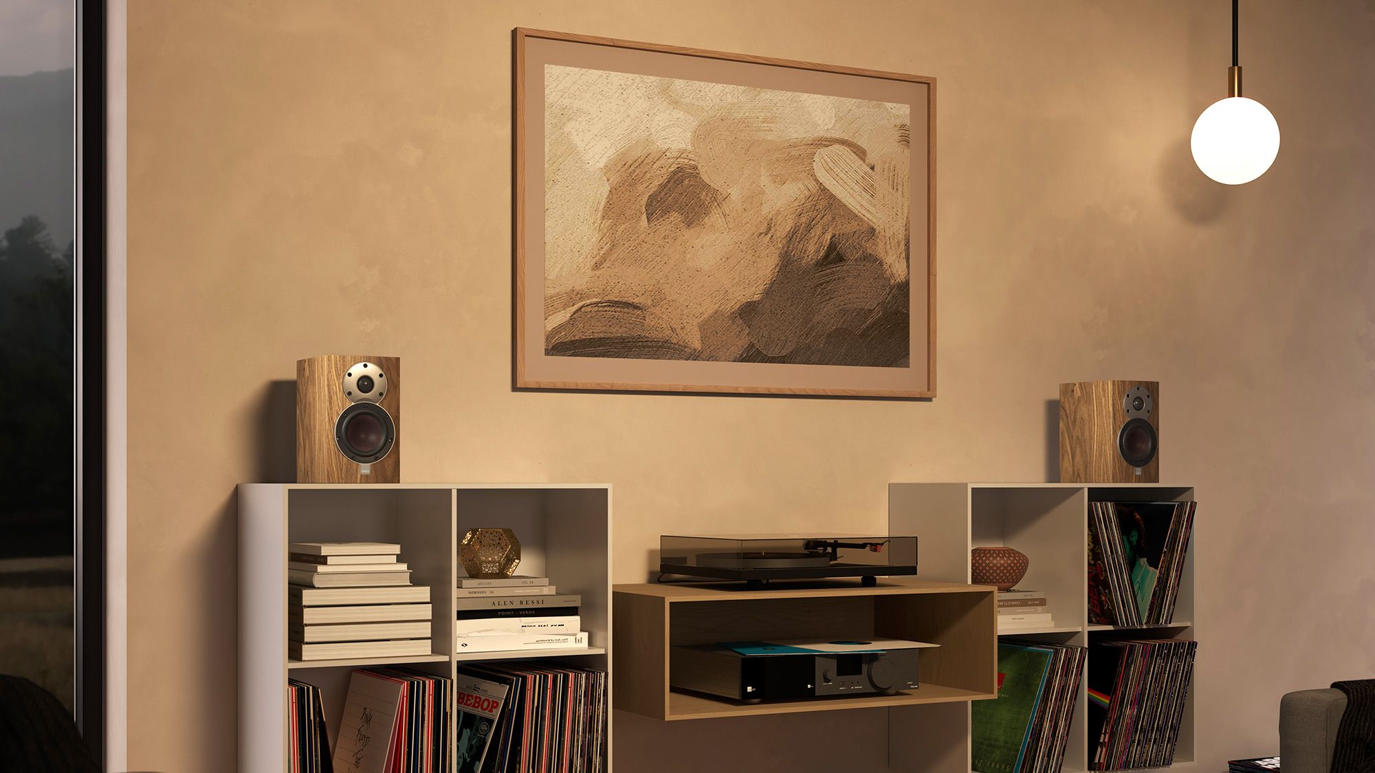 DALI MENUET SE Special Edition Natur-Walnussholz