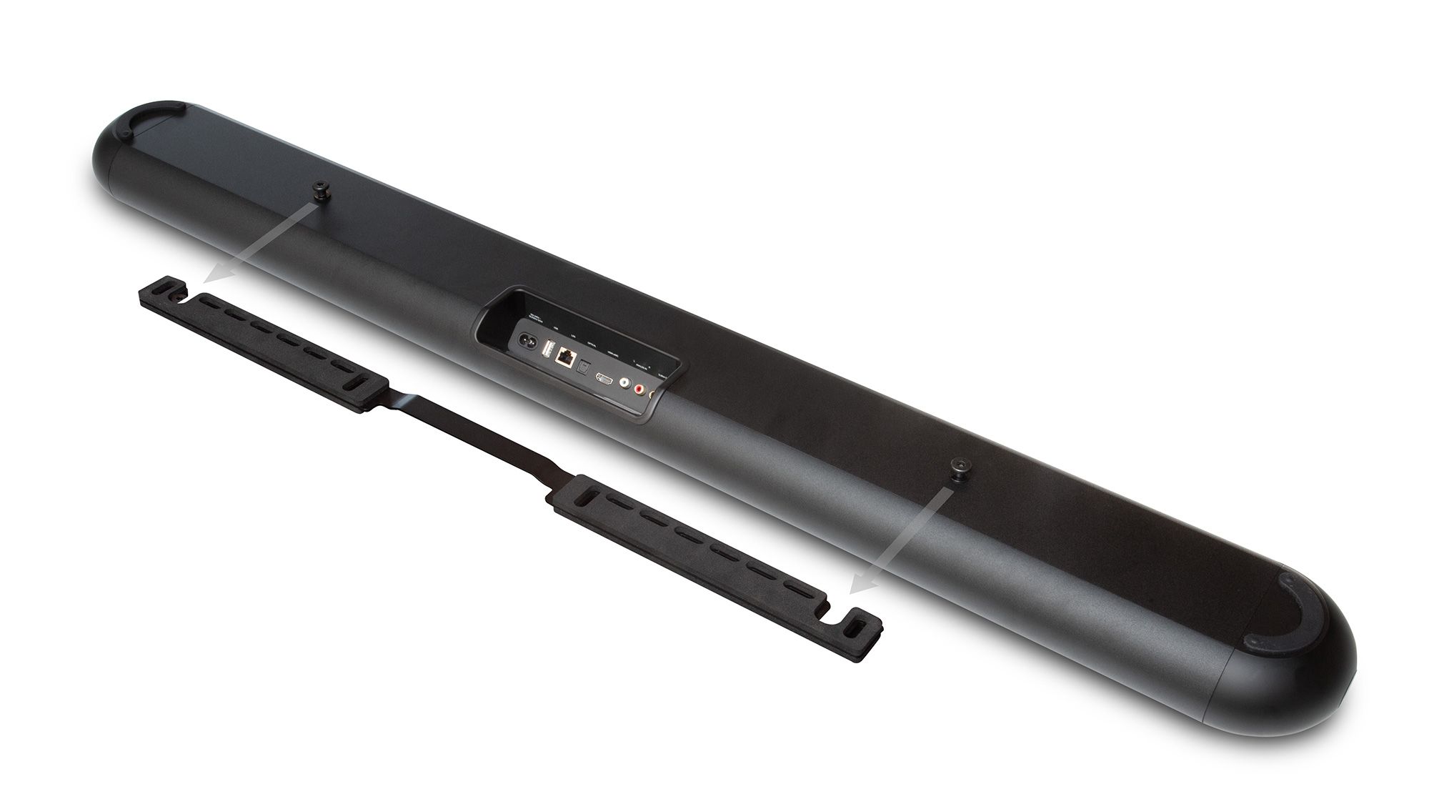 Bluesound PULSE CINEMA Soundbar mit Wandhalterung