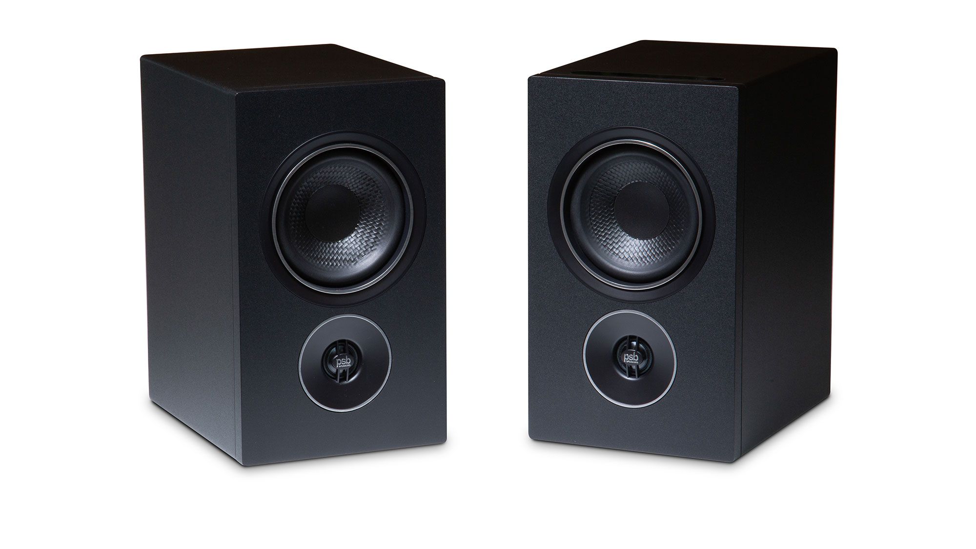 PSB Speakers iQ1 Schwarz ohne Abdeckungen