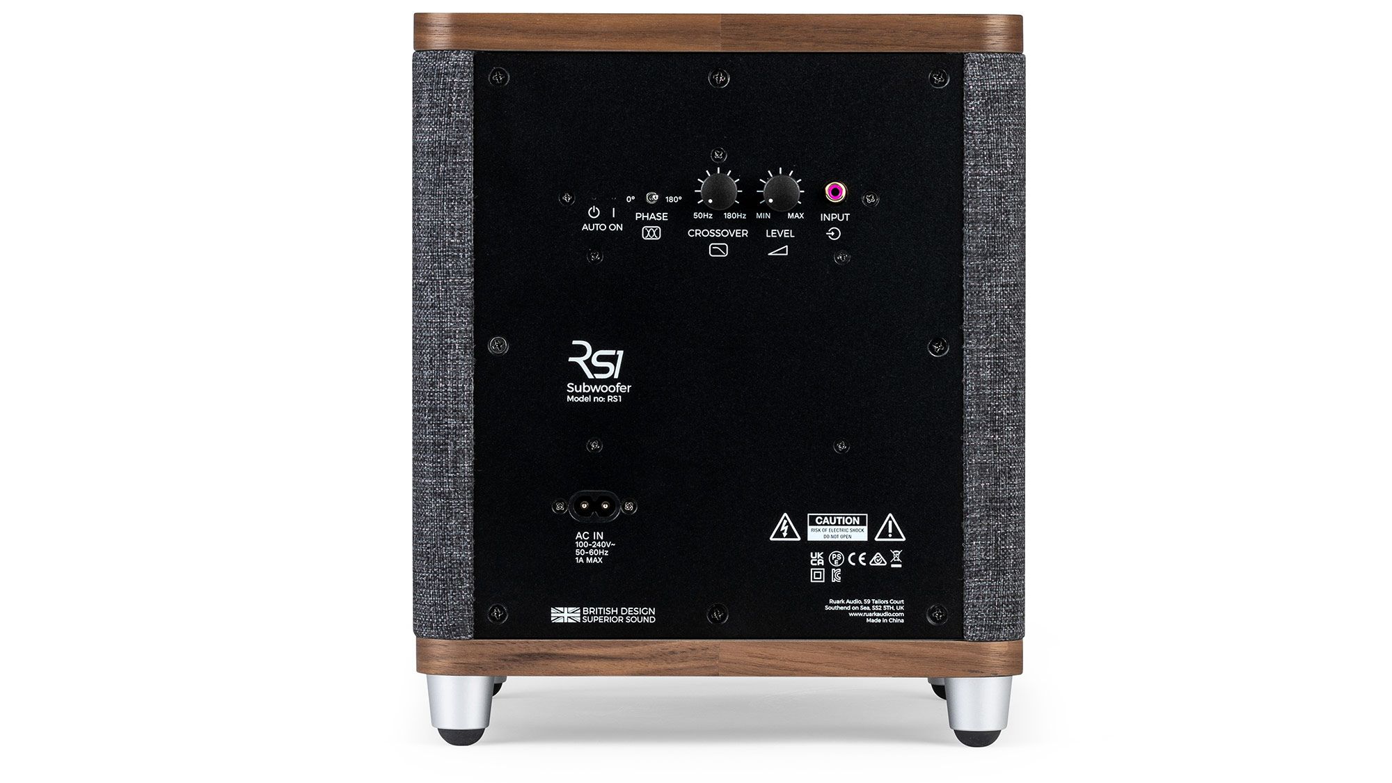 Ruark RS1 Subwoofer Rückseite