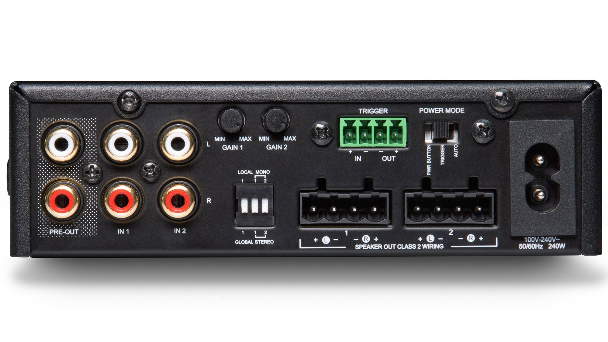 NAD CI PA 4-60 Endstufe Rückseite