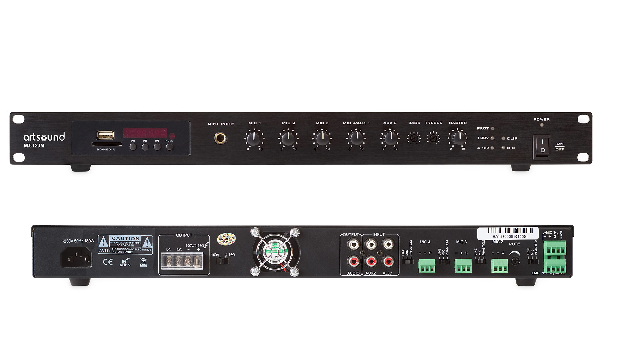 Artsound MX-120M Mischverstärker