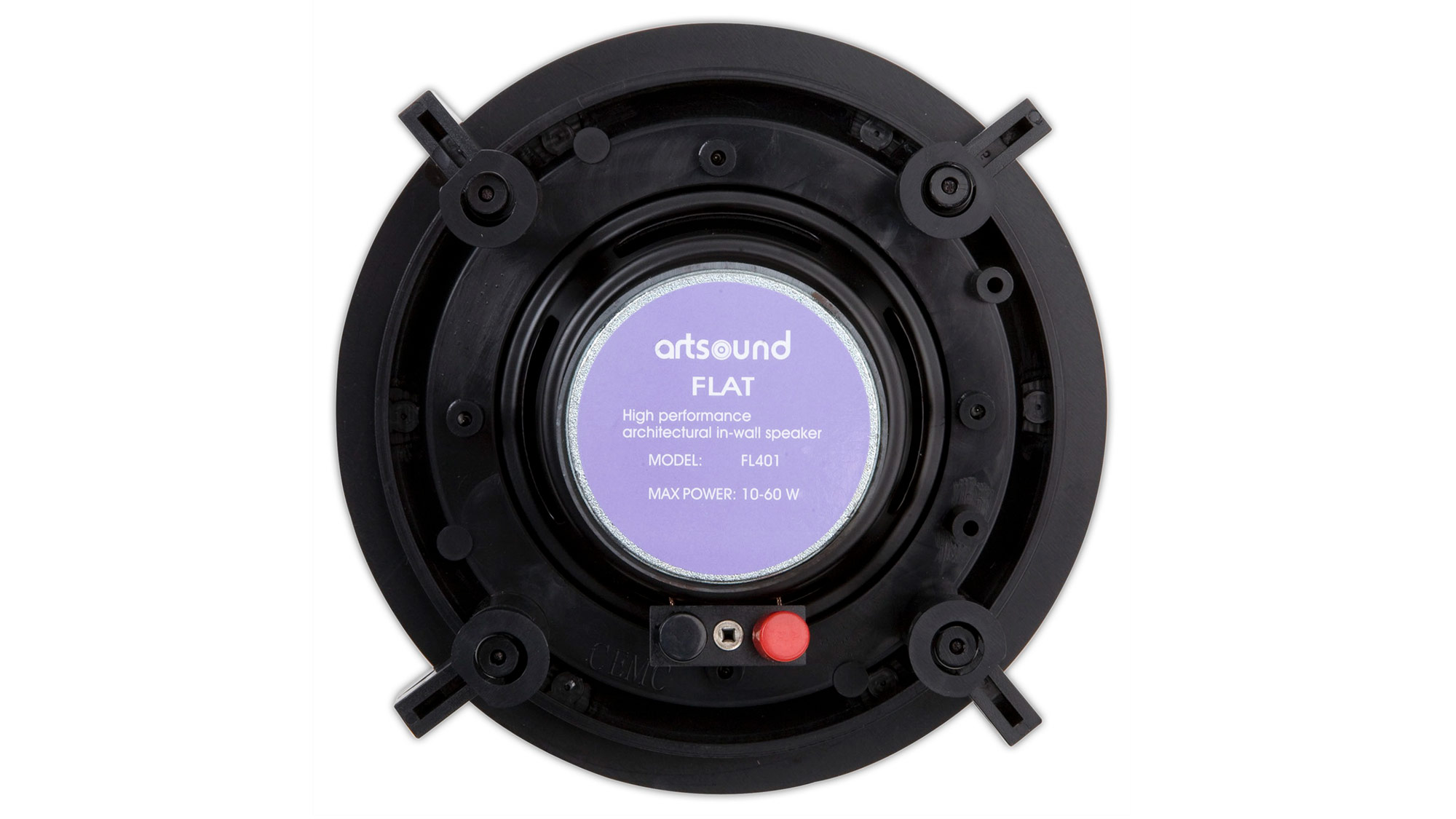 Artsound FL401 Einbaulautsprecher Rückseite