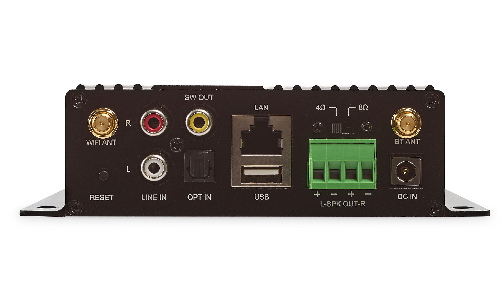 Artsound SMART HYDE Multiroom-Verstärker Anschlüsse