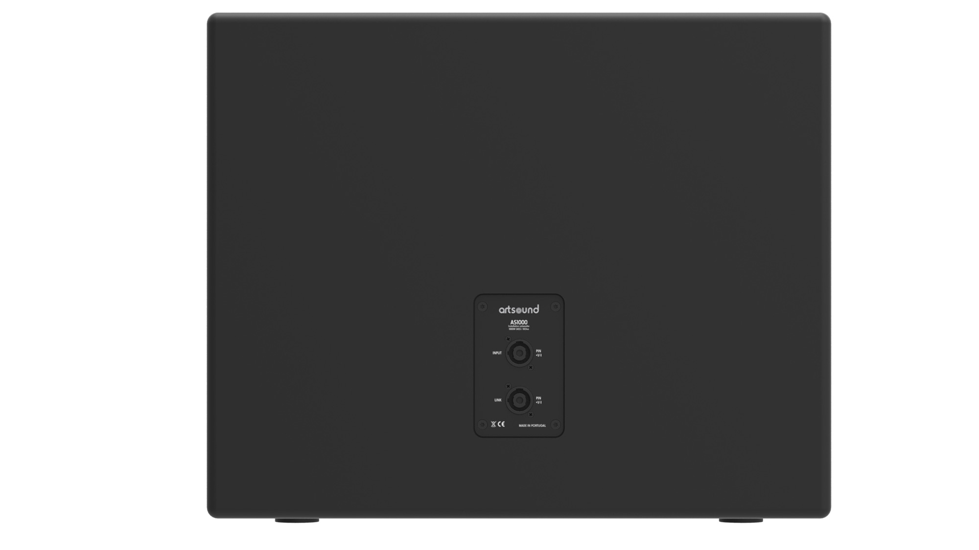 Artsound AS1000 Subwoofer Rückseite