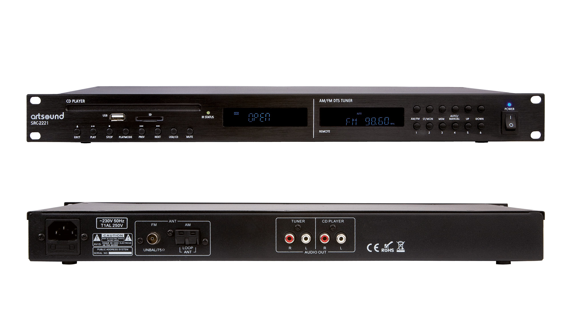 Artsound SRC-2221 CD-Player & Tuner