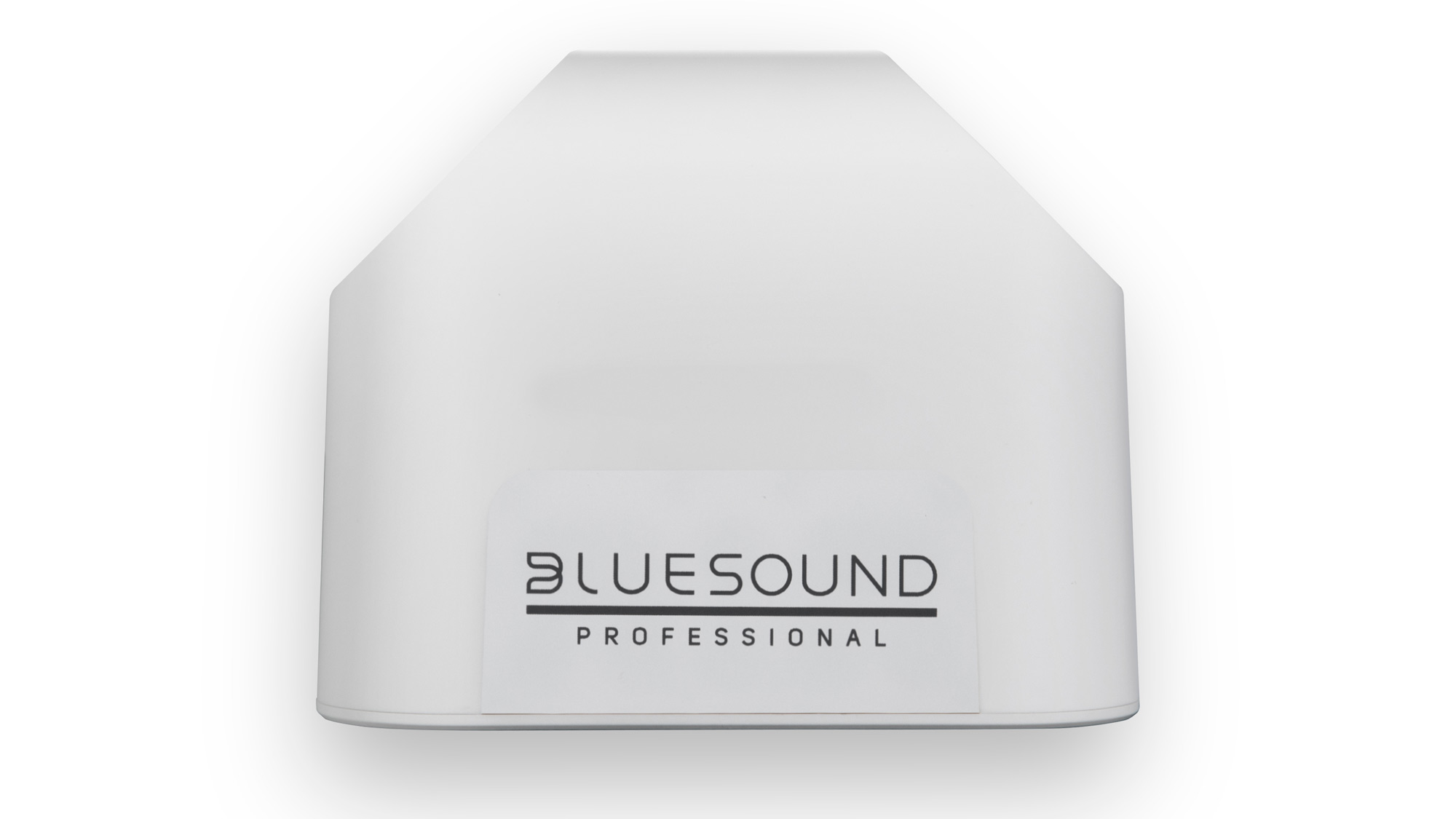 Oberseite des Bluesound Professional BSP200 in Weiß